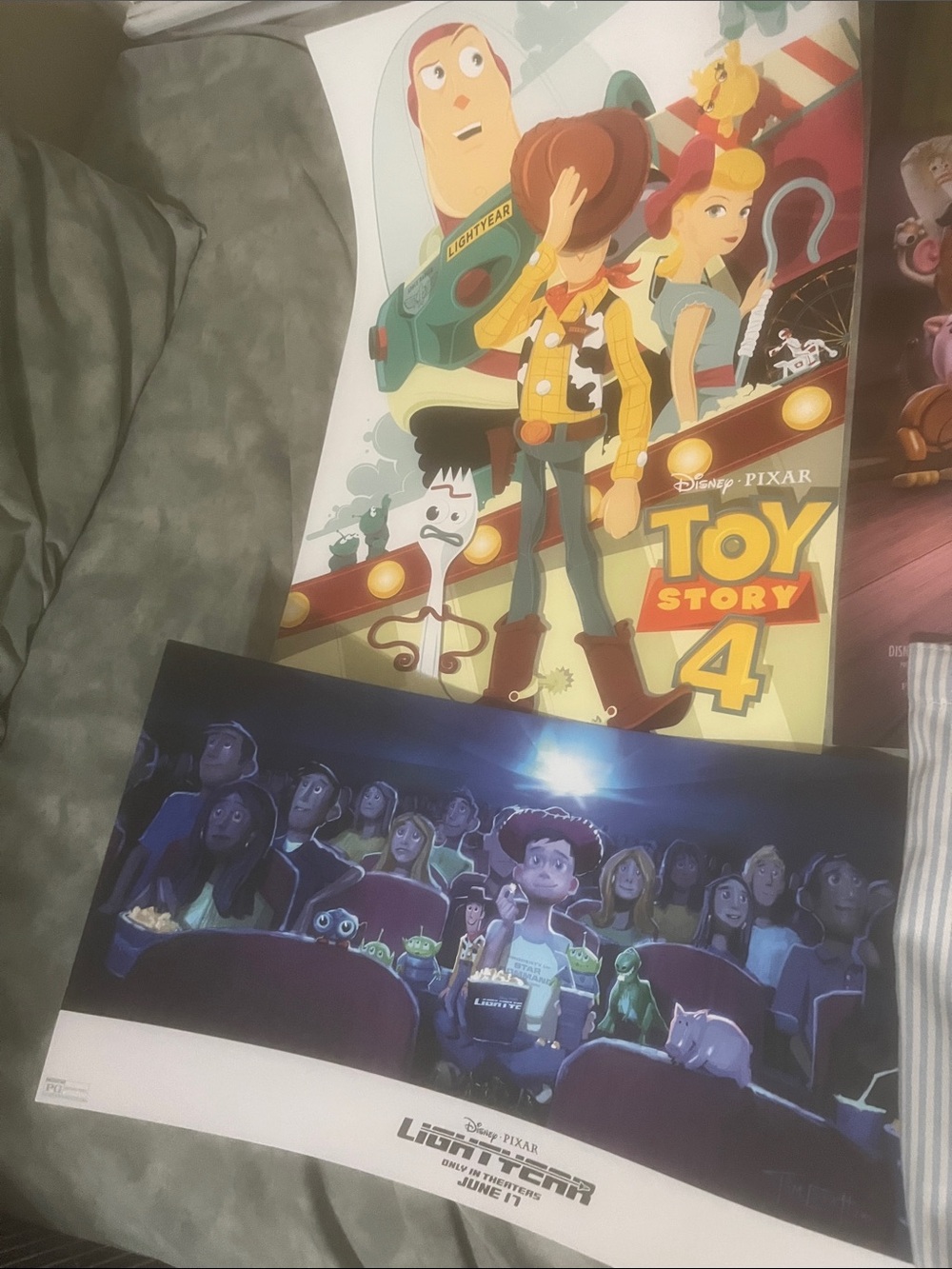 Toy Story 5 Bundle Tote, Ticket, Pencil case, ruler, button Movie posters 6/26 - Picture 12 of 12